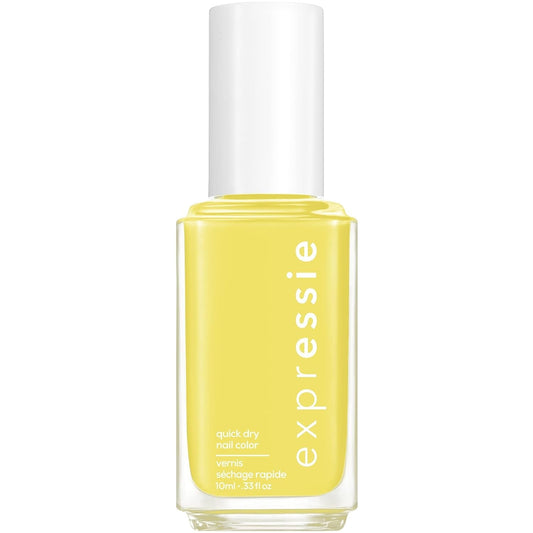 Expr Quick-Dry Nail Polish, 8-Free Vegan, Sk8 with Destiny, Vibrant Yellow, Curbside Pick Me Up, 0.33 Ounce