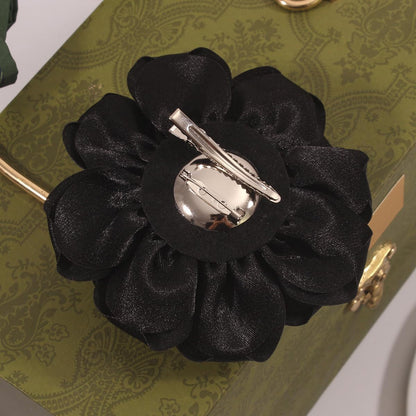 Rose Flower Brooch and Pin | Elegant Hair Clip and Accessory for Women'S Dress