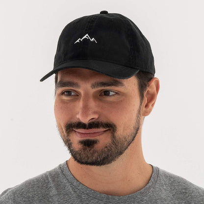 Mountain Dad Hat - Unstructured Soft Cotton Cap