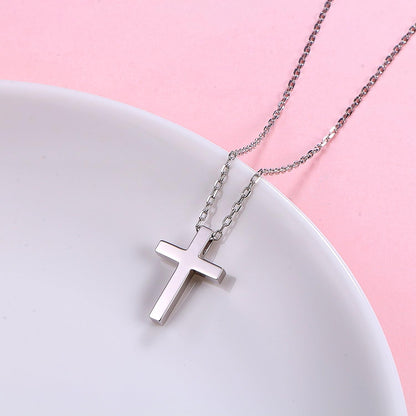 S925 Sterling Silver Small Cross Pendant Necklace Bracelet Earrings