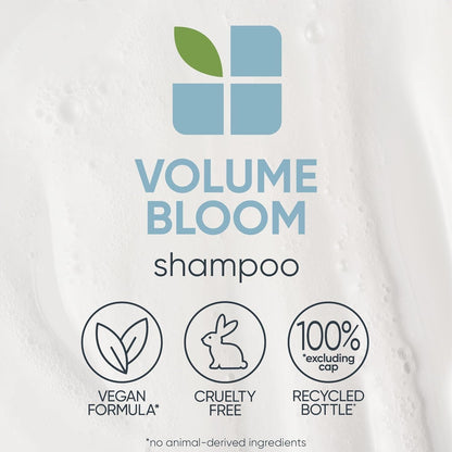 Biolage Volume Boost Shampoo - Long-Lasting Volume, Gently Cleanses, for Fine Hair, Soy Protein & Polymers, Vegan, Paraben-Free, Packaging May Vary