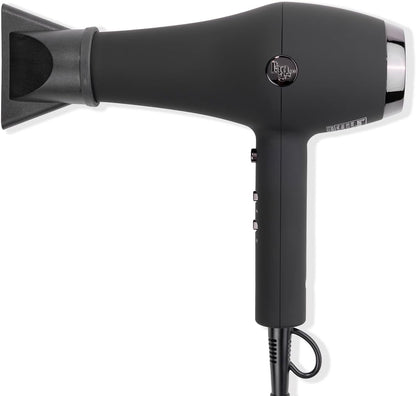Soleil Professional Hair Dryer | 3 Heat Settings & 2 Airflow Settings | Cool Shot Locks-In Style | Professional Length Cord | Best Lightweight Hair for Smooth Blowouts (Black) - WORLD TIME VISITS