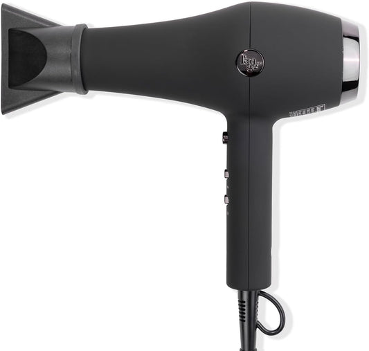 Soleil Professional Hair Dryer | 3 Heat Settings & 2 Airflow Settings | Cool Shot Locks-In Style | Professional Length Cord | Best Lightweight Hair for Smooth Blowouts (Black) - WORLD TIME VISITS