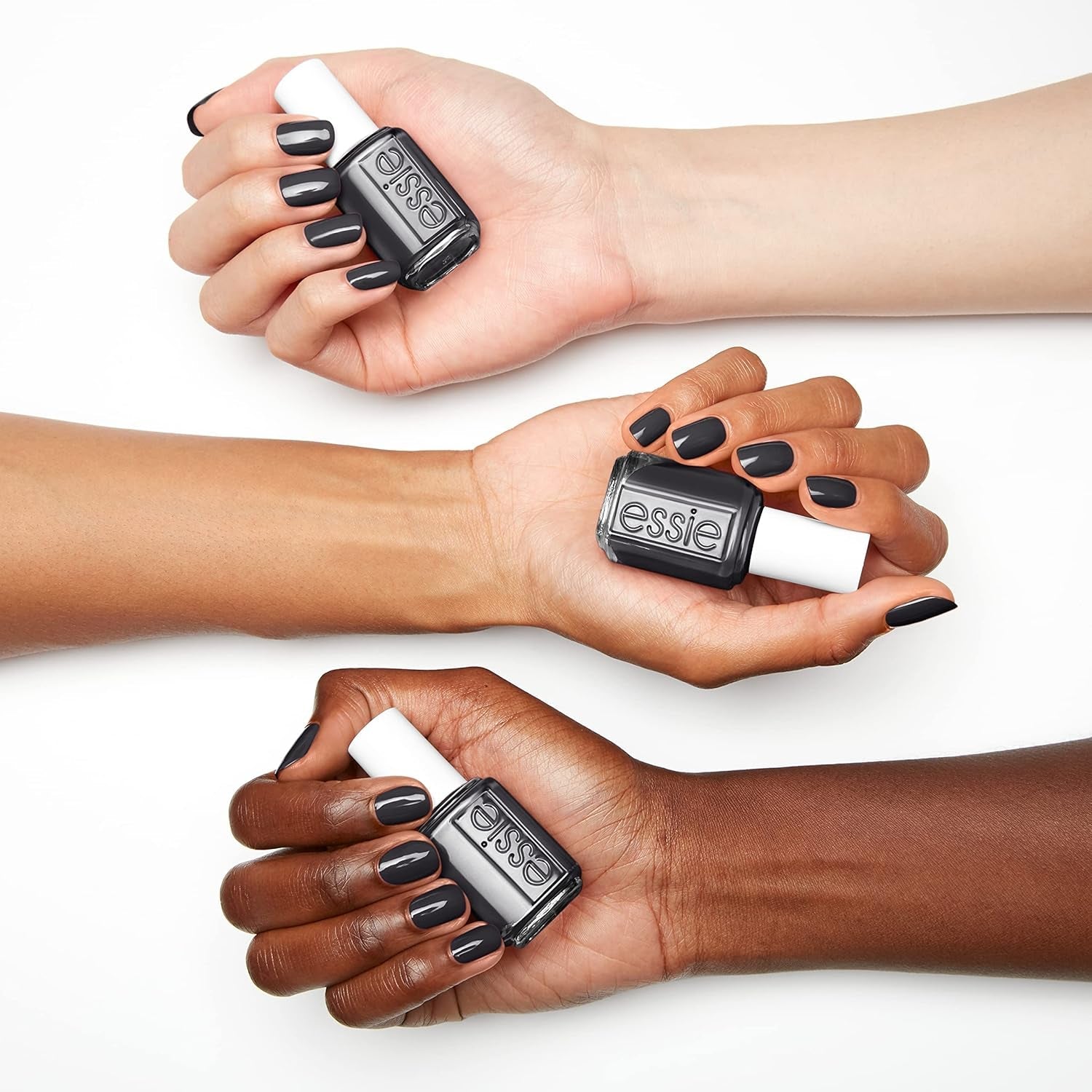 Salon-Quality Nail Polish, 8-Free Vegan, Push Play Collection, Black, Climbing High, 0.46 Oz. - WORLD TIME VISITS