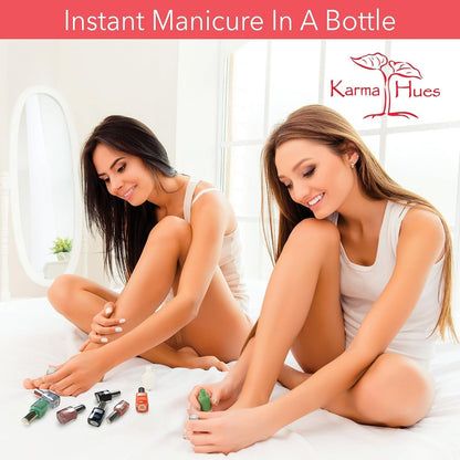 Natural Nail Polish-Non-Toxic Nail Art, Vegan and Cruelty-Free Nail Paint (Linda)