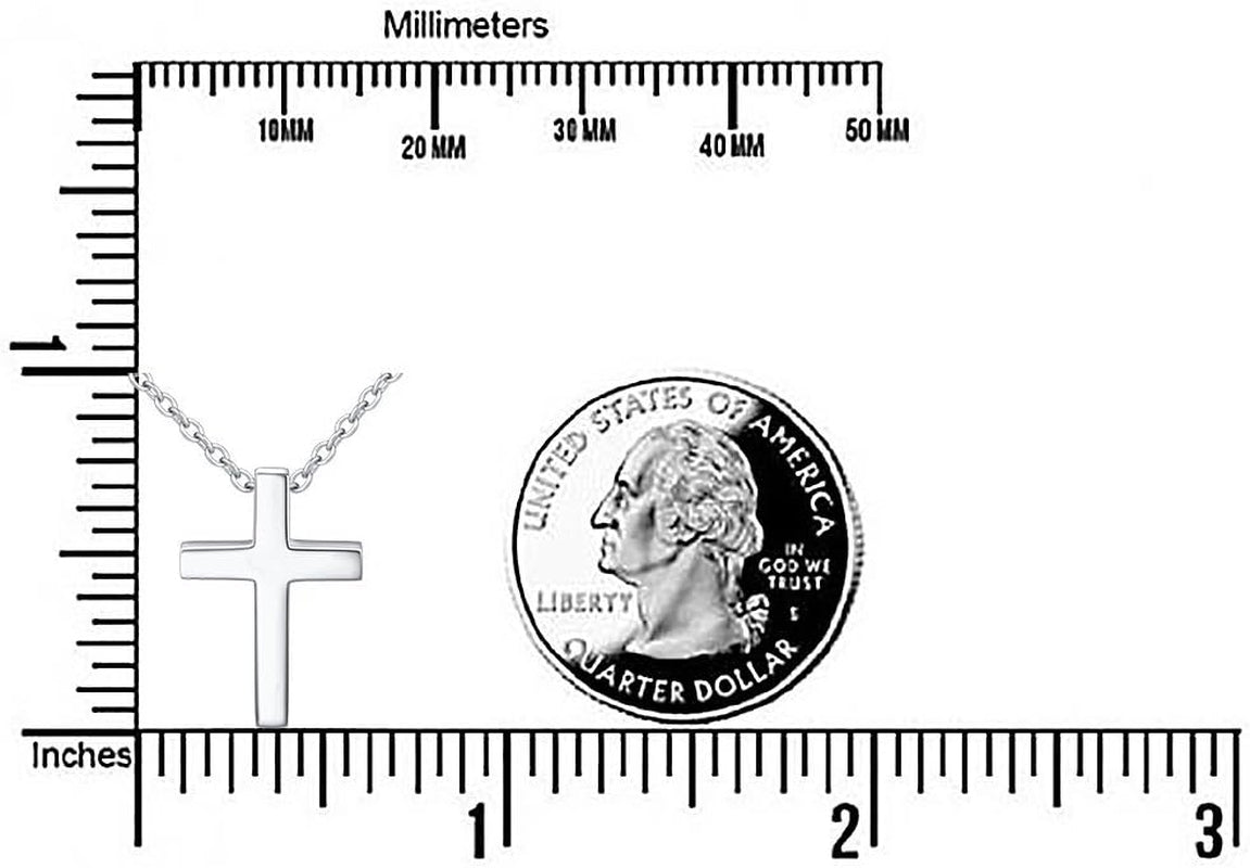 S925 Sterling Silver Small Cross Pendant Necklace Bracelet Earrings