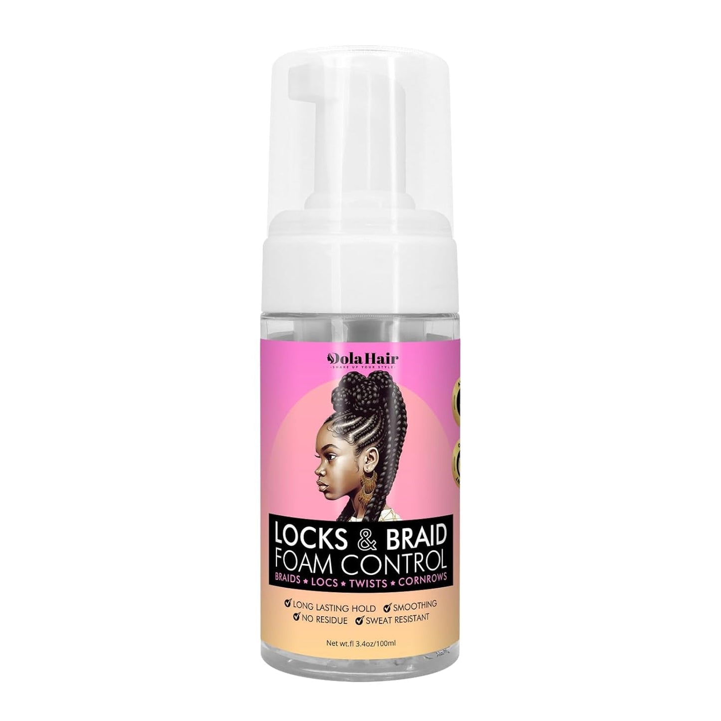Curl Mousse for Wavy Hair Hair Foam for Locks Box Braids Curly Hair Setting, Styling Mousse for Natural Hair - WORLD TIME VISITS