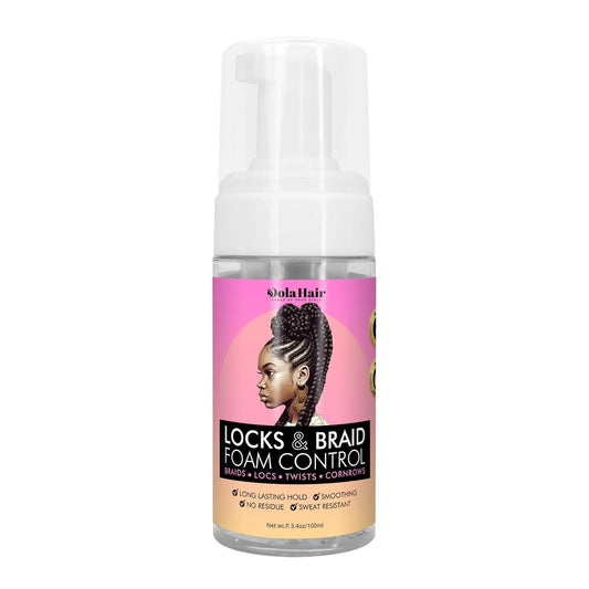 Curl Mousse for Wavy Hair Hair Foam for Locks Box Braids Curly Hair Setting, Styling Mousse for Natural Hair - WORLD TIME VISITS