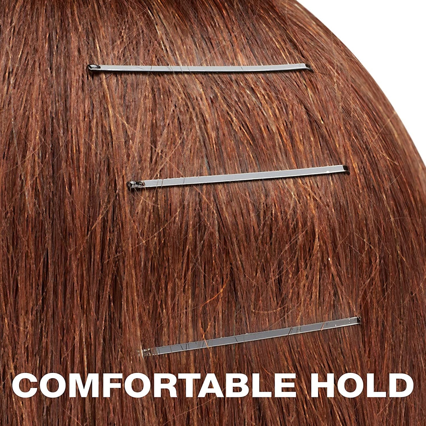 Pin & Match Bobby Pins - Hair Accessories for Women - Bobby Pins Black - Includes Storage Container - 75 Count