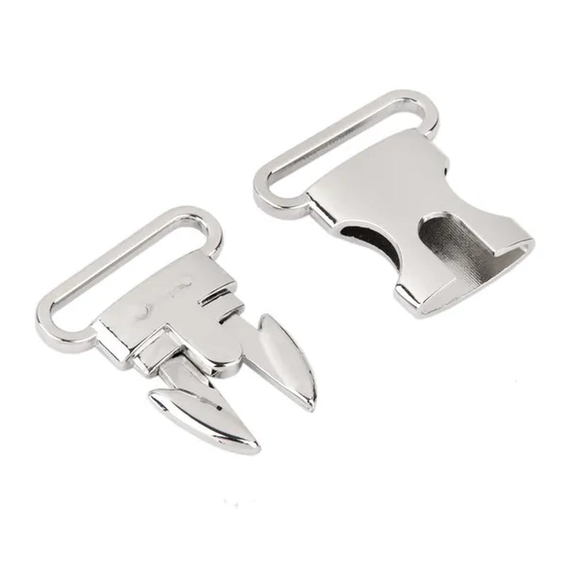5pcs 20mm Metal Side Release Buckles For Paracord Survival Bracelets