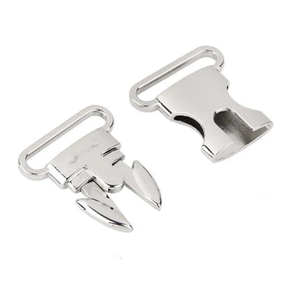 5pcs 20mm Metal Side Release Buckles For Paracord Survival Bracelets