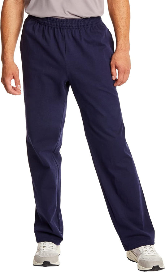 Essentials Sweatpants, Men’S Cotton Jersey Pants with Pockets, 33” - WORLD TIME VISITS