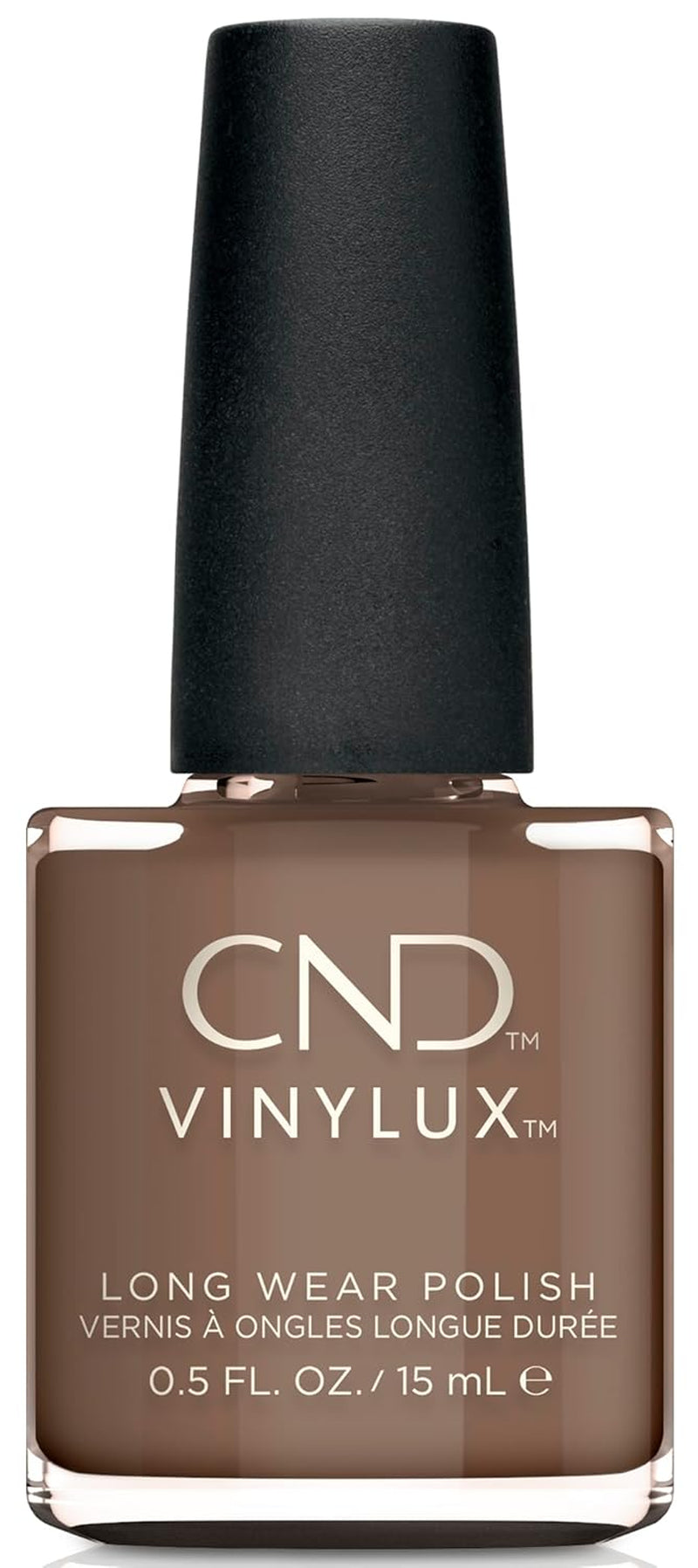 CND Vinylux Longwear Gray Nail Polish, Gel-Like Shine & Chip Resistant Color, 0.5 Fl Oz