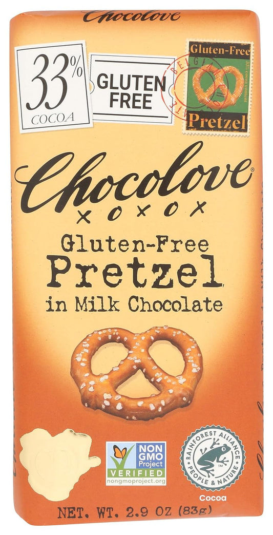Pretzel in Milk Chocolate, 2.9 Oz