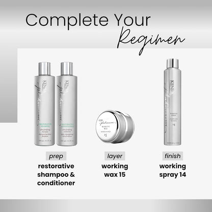 Kenra Platinum Working Spray 14 | Flexible Hold Hairspray | Fast-Drying, Non-Sticky | Creates Volume & Texture | Leaves Hair with Frizz-Free Shine | All Hair Types