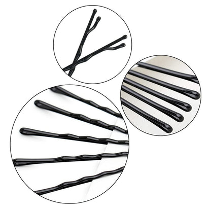220Pcs Large 2.76-Inch Bobby Pins for Women, Super Grip Black Hair Clips with Box - Reusable Non-Slip Pins for Thick, Long Hair