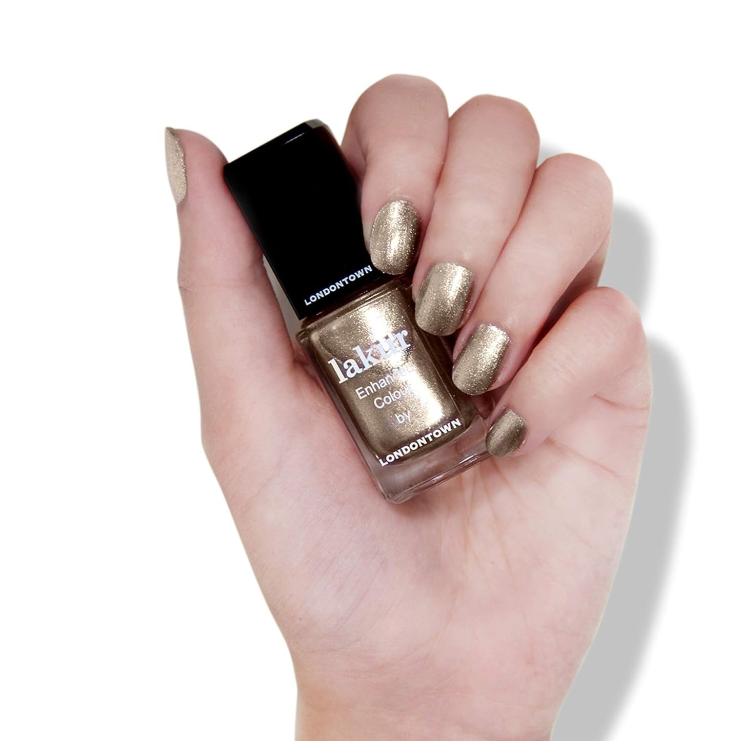 Neutral Shades Nail Polish, Lakur, Vegan Chip-Resistant Long-Lasting Nail Lacquer, 40 Fl Oz