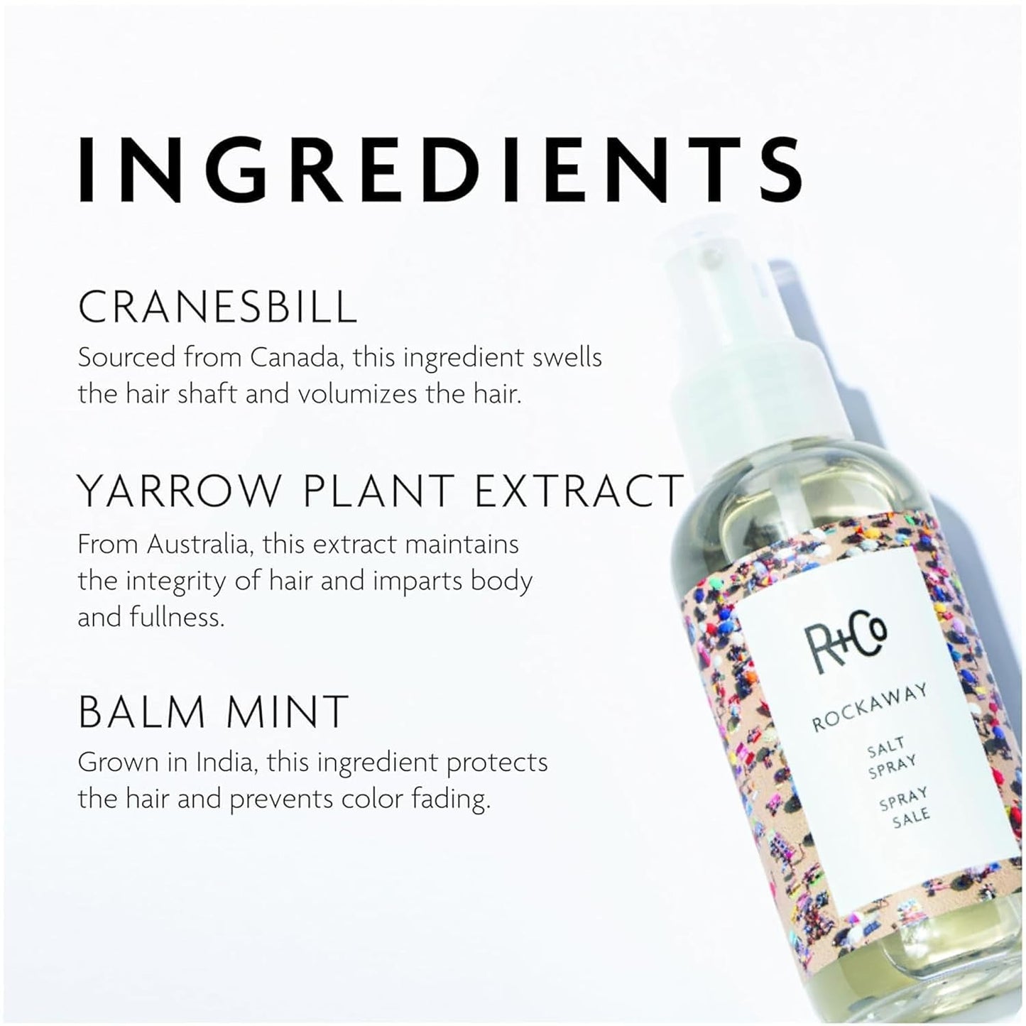 Rockaway Salt Spray, Adds Volume and Hair Texture