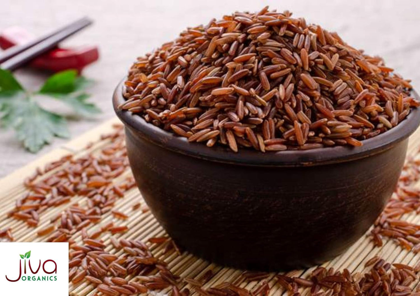 Organic Red Rice 10 Pounds Bulk Bag from India - 100% Natural & Non-Gmo