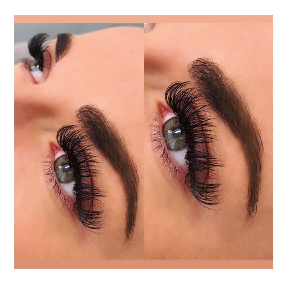 Volume Eyelash Extensions 0.05/0.07 Easy Fan Volume CC/D Curl | 8-15Mm Length | Easy Fan Volume Lashes 2D-20D Self Fanning Volume Lashes Long Lasting Blooming Lashes(0.05 CC 14Mm)