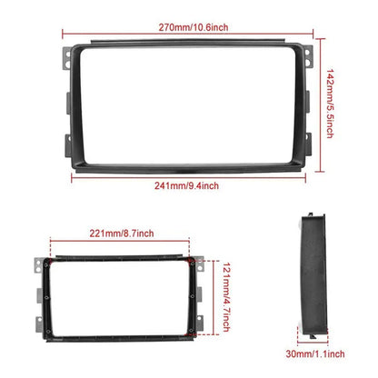 UNITOPSCI New【For Mercedes-Benz Smart 2005-2010】2Din Android 11 Car Stereo Radio 9'' HD Touch Screen Car MP5 Player Autoradio GPS Support Hifi WIFI Bluetooth Mirror Link FM/RDS Radio with AHD Camera& DVR