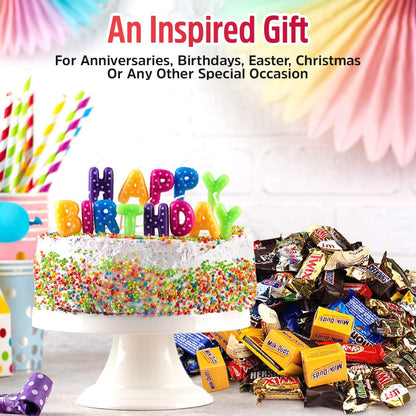 5 Lb Assorted Bulk Chocolate Candy Mix - Fun Size, Holiday, Office Assortment