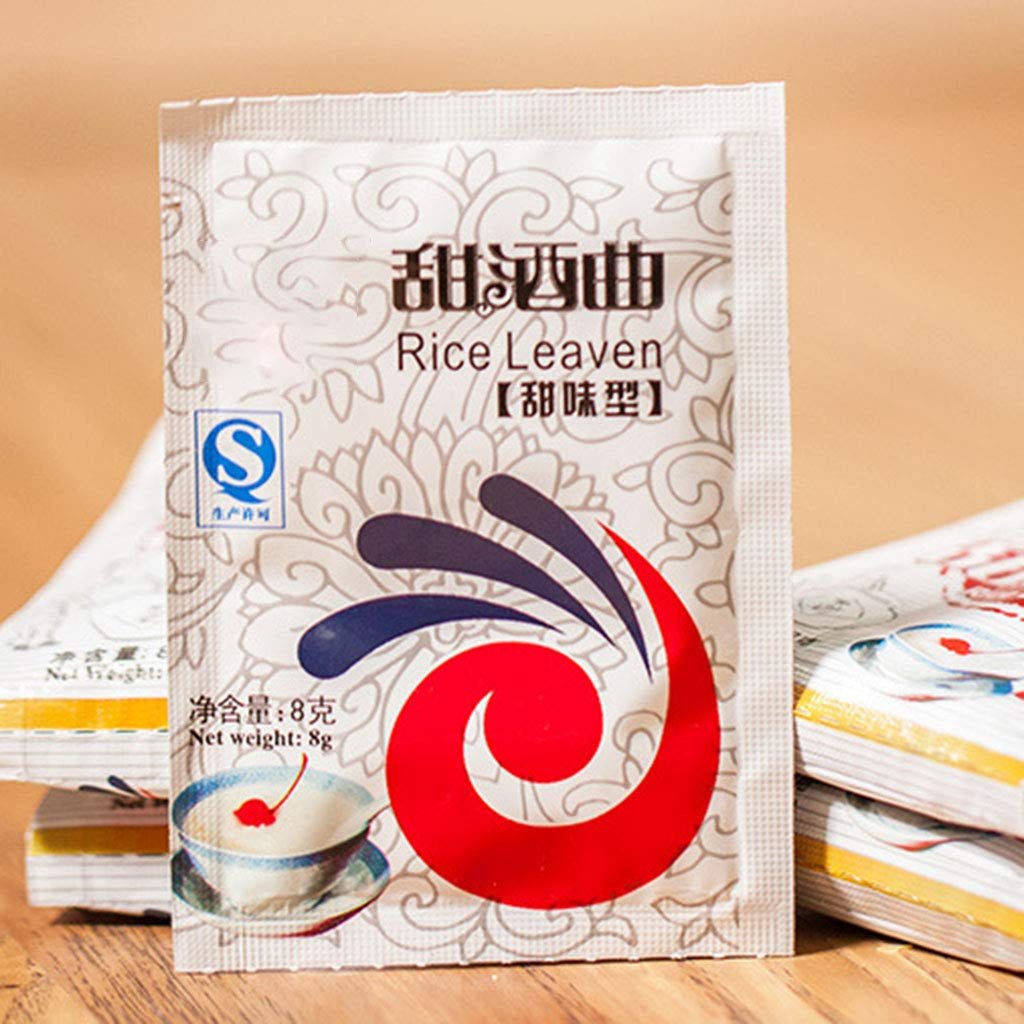 5 Packs Chinese Sweet Rice Wine Fermentation Starter Leaven Powder Making Home - WORLD TIME VISITS