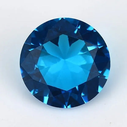 5 Pcs Beautiful Unheated Sea Blue Diamond 11×11mm Sapphire Round Cut Sri-Lanka Gemstone  gemstones gemstones gemstones gemstone