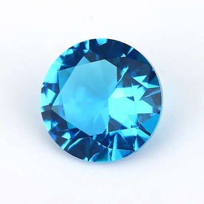 5 Pcs Beautiful Unheated Sea Blue Diamond 11×11mm Sapphire Round Cut Sri-Lanka Gemstone  gemstones gemstones gemstones gemstone