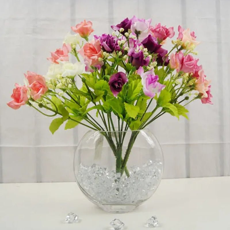 500Pcs Clear Mini Acrylic Ice Crystals Wedding Table Scatters Decorations Xmas