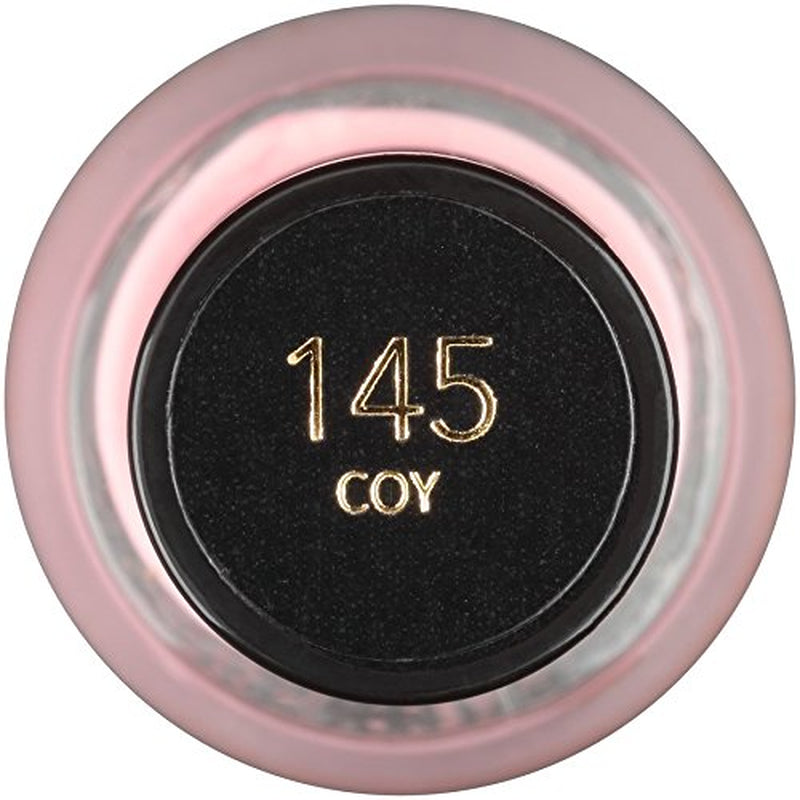 Nail Enamel, Chip Resistant Nail Polish, Glossy Shine Finish, in Pink, 145 Coy, 0.5 Oz