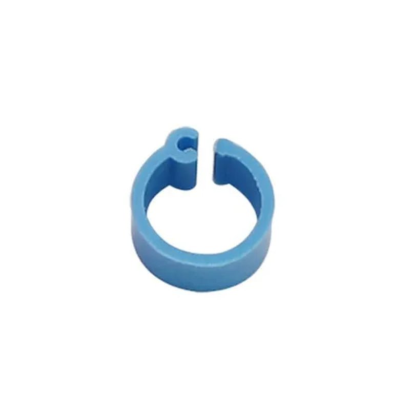 50Pcs Birds Feet Rings Inner Diameter 8Mm Width 7Mm Plastic Clip Ring Pigeon Dove Quail Foot Ring Farm Animal Carrier