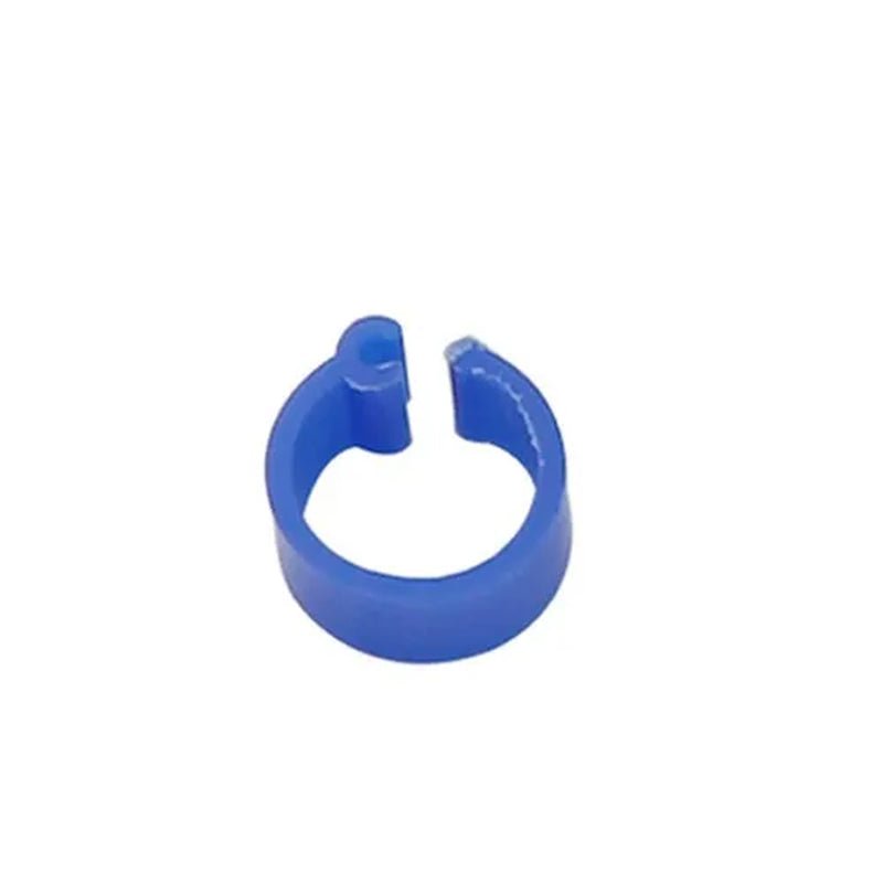 50Pcs Birds Feet Rings Inner Diameter 8Mm Width 7Mm Plastic Clip Ring Pigeon Dove Quail Foot Ring Farm Animal Carrier