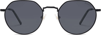round Polygon Polarized Sunglasses for Women Men Retro Classic Vintage Panto Shades SJ1157