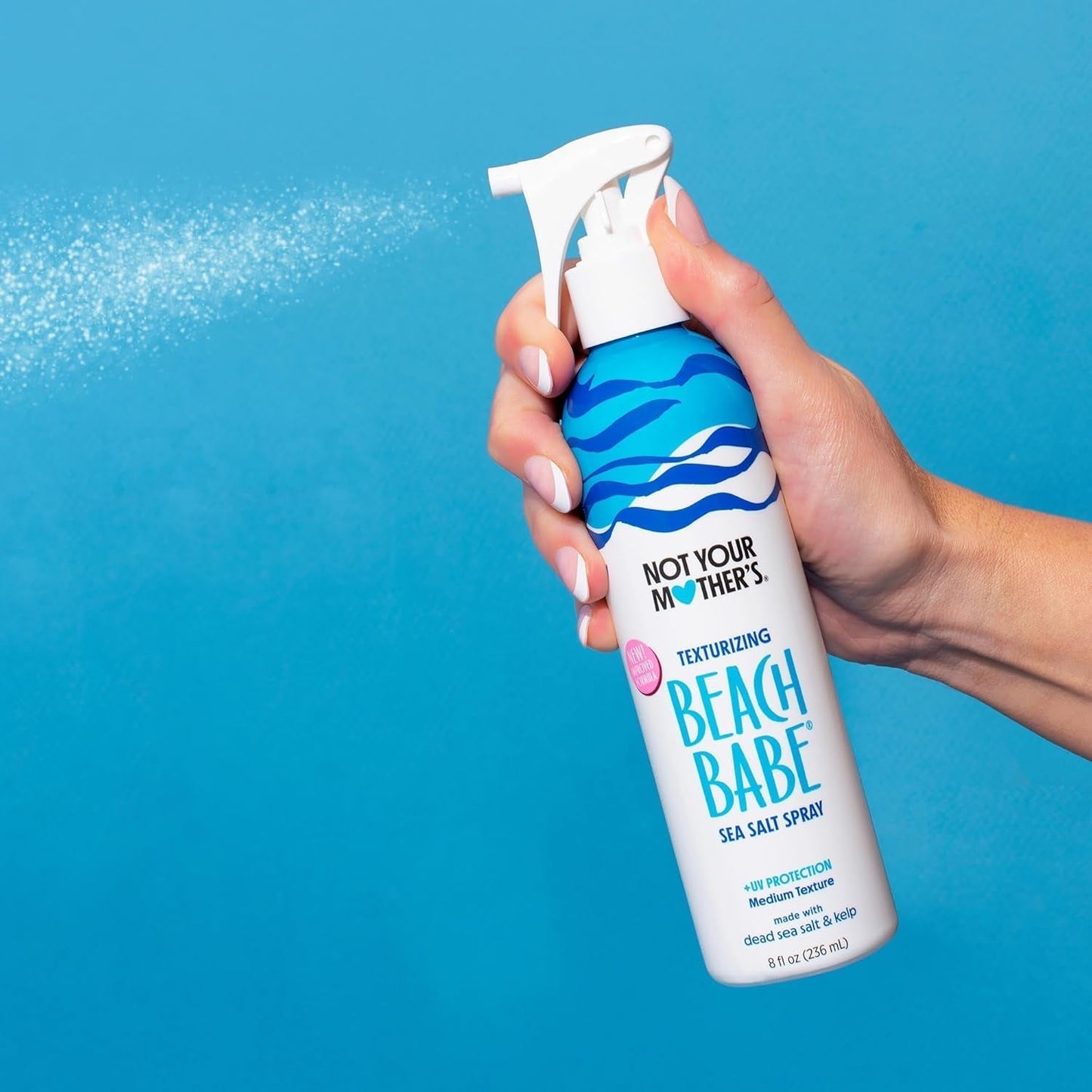Beach Babe Sea Salt Spray (3-Pack) - 8 Fl Oz - Texturizing Spray for Tousled Hair - Add Texture and Grit to Hair with a Matte Finish