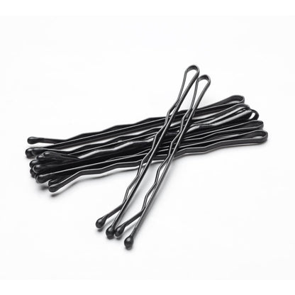 120PCS Jumbo Bobby Hair Pins for Women Girl, Large Black Bobby Pins 2.75Inches with Box