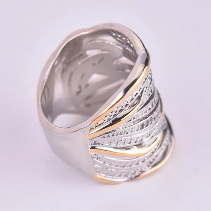 European and American Elegant Women'S Cross Bride Engagement Wedding Girlfriend Ring Anniversary Valentine'S Day Christmas Thanksgiving Gift Size 5-11