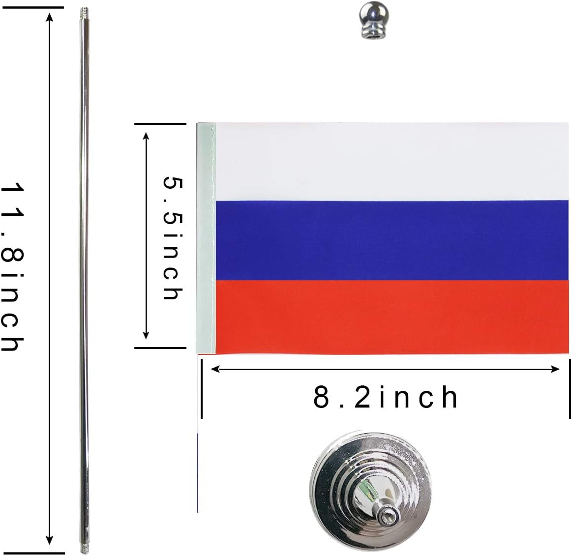 Russia Flag Russian Flag Table Flag,Desk Flag,Office Flag,International World Country Flags Banners,Festival Events Celebration,Office Decoration,Desk,Home Decoration