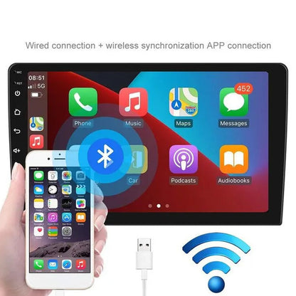 UNITOPSCI New【For Mercedes-Benz Smart 2005-2010】2Din Android 11 Car Stereo Radio 9'' HD Touch Screen Car MP5 Player Autoradio GPS Support Hifi WIFI Bluetooth Mirror Link FM/RDS Radio with AHD Camera& DVR