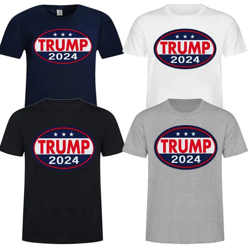 Donald Trump 2024 T-Shirt USA KAG Makes America Great Again Presidential Short Sleeve Tshirt Tops