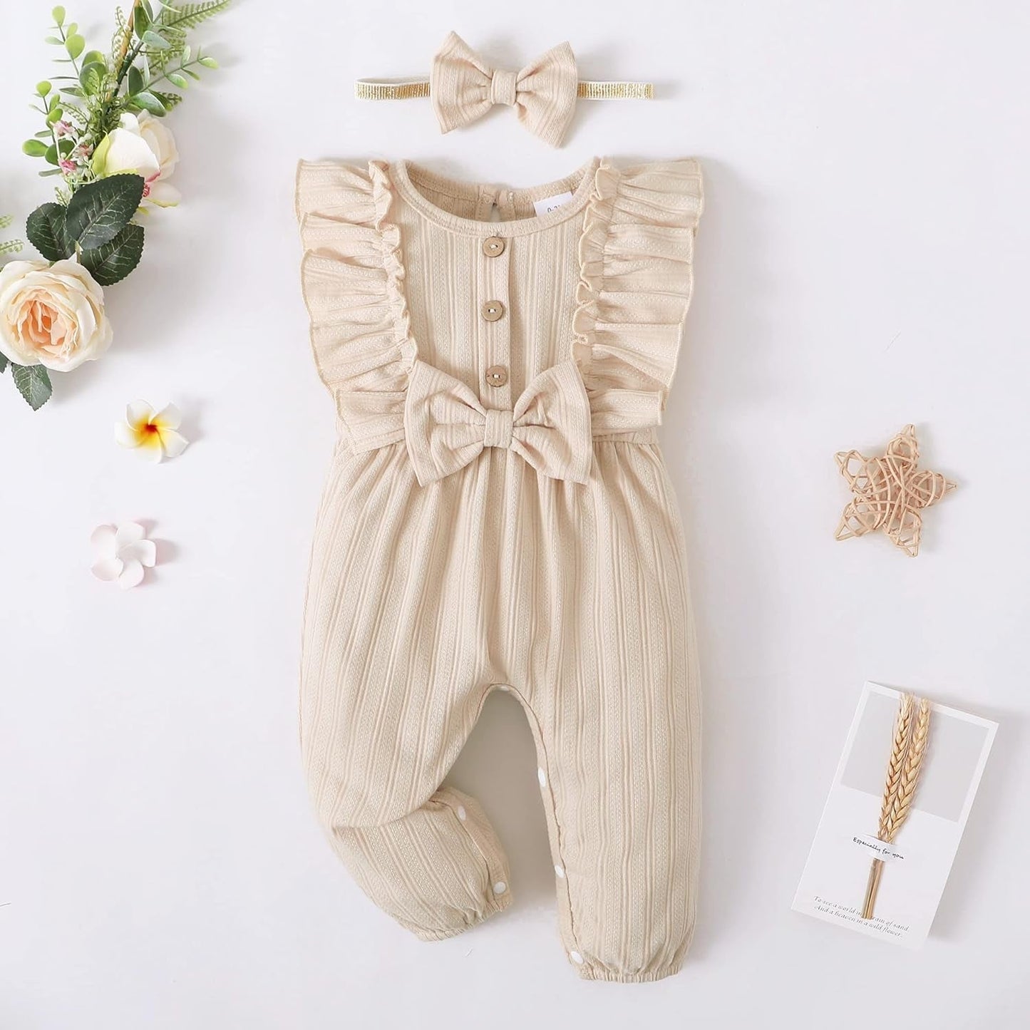 Newborn Baby Girl Clothes One Piece Jumpsuits Clothes Short Sleeve Rompers Summer Clothes for Baby