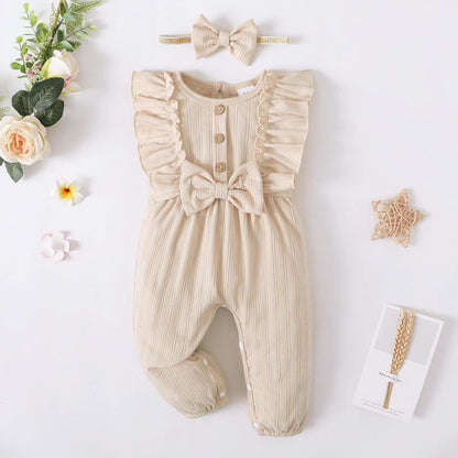 Newborn Baby Girl Clothes One Piece Jumpsuits Clothes Short Sleeve Rompers Summer Clothes for Baby