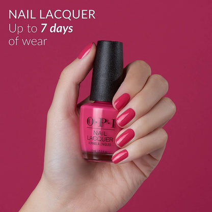 Nail Lacquer, Gimme a Lido Kiss, Red Nail Polish, Venice Collection, 0.5 Fl Oz
