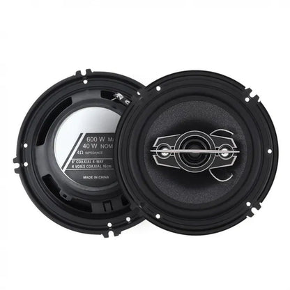 2Pcs 6 Inch 600W 4 Way Car Coaxial Speakers Music Stereo Full Range Frequency Hifi Speakers Non Destructive Installation