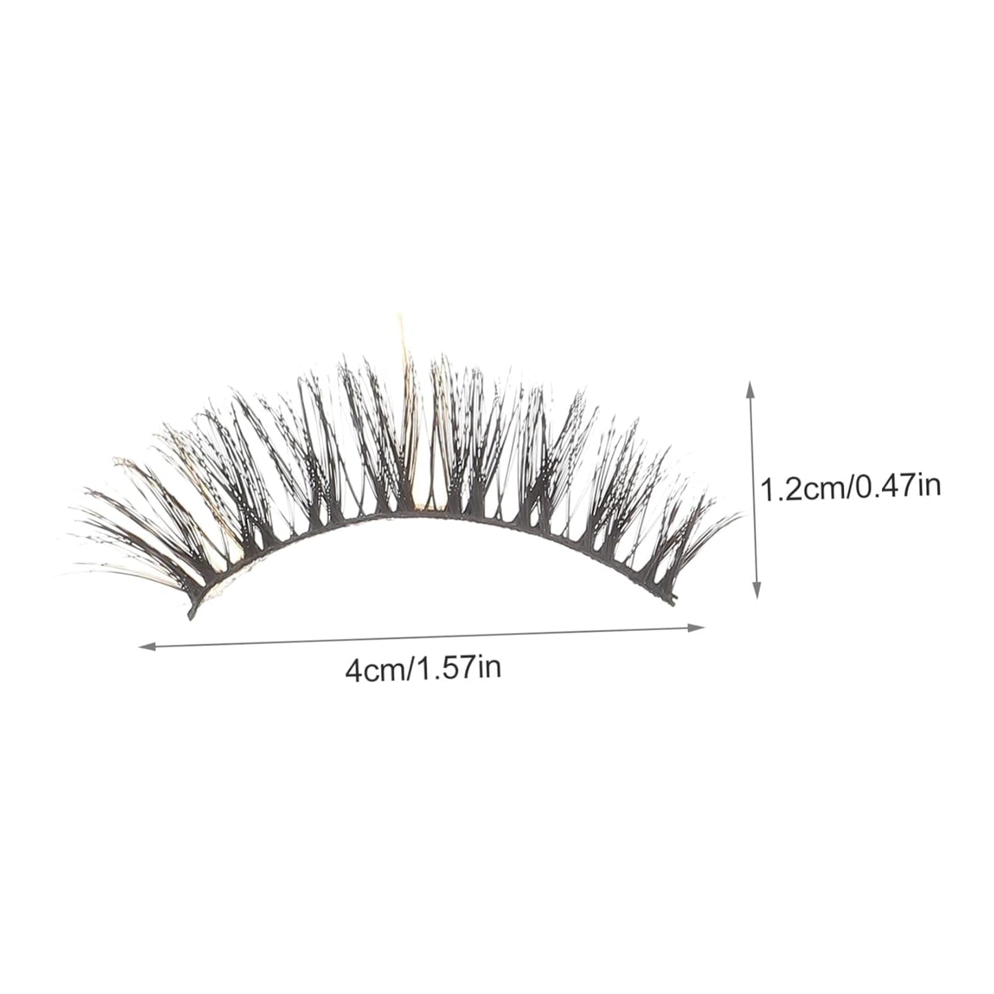 50 Pairs Dd Volume False Eyelashes Cosmetic Eyelashes Fake Eyelashes Natural Look Fake Eyelash for Women Natural Eyelashes Eyelash Extension Colored Eyelashes Girl Curly Extend