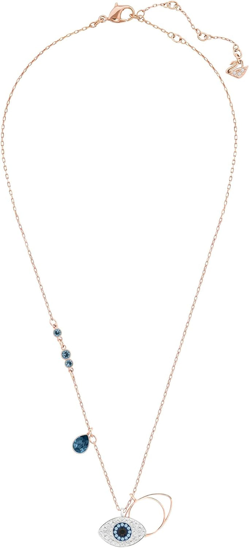 Symbolic Evil Eye Crystal Jewelry Collection, Featuring Necklaces, Earrings, and Bracelets