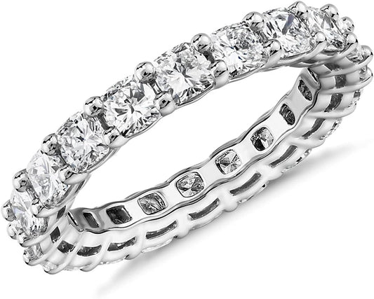 14K Gold Plated Rings with Cubic Zirconia Love - 4Mm Stackable for Women - Gold Rings - WORLD TIME VISITS