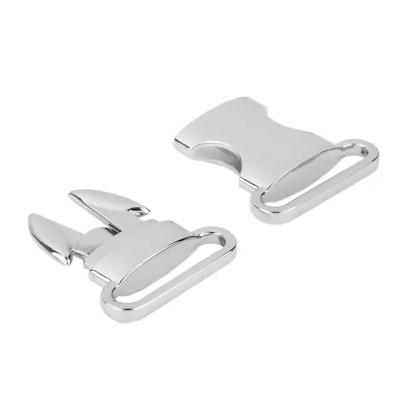 5pcs 20mm Metal Side Release Buckles For Paracord Survival Bracelets