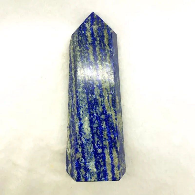 Big Size Natural Lapis Lazuli Healing Wand Lapis Lazuli Crystal Quartz Points