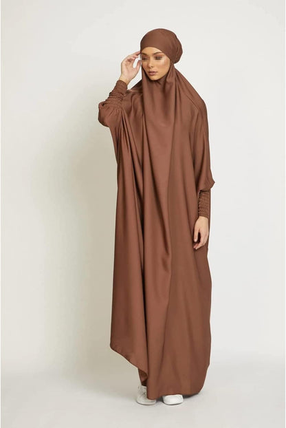 Muslim Dress for Women One Piece Jilbab Prayer Clothes for Women Muslim, Hijab a Baya Dress Khimar Islam Dubai Outfits